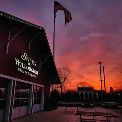 Sunset at Spirits in Willoughby